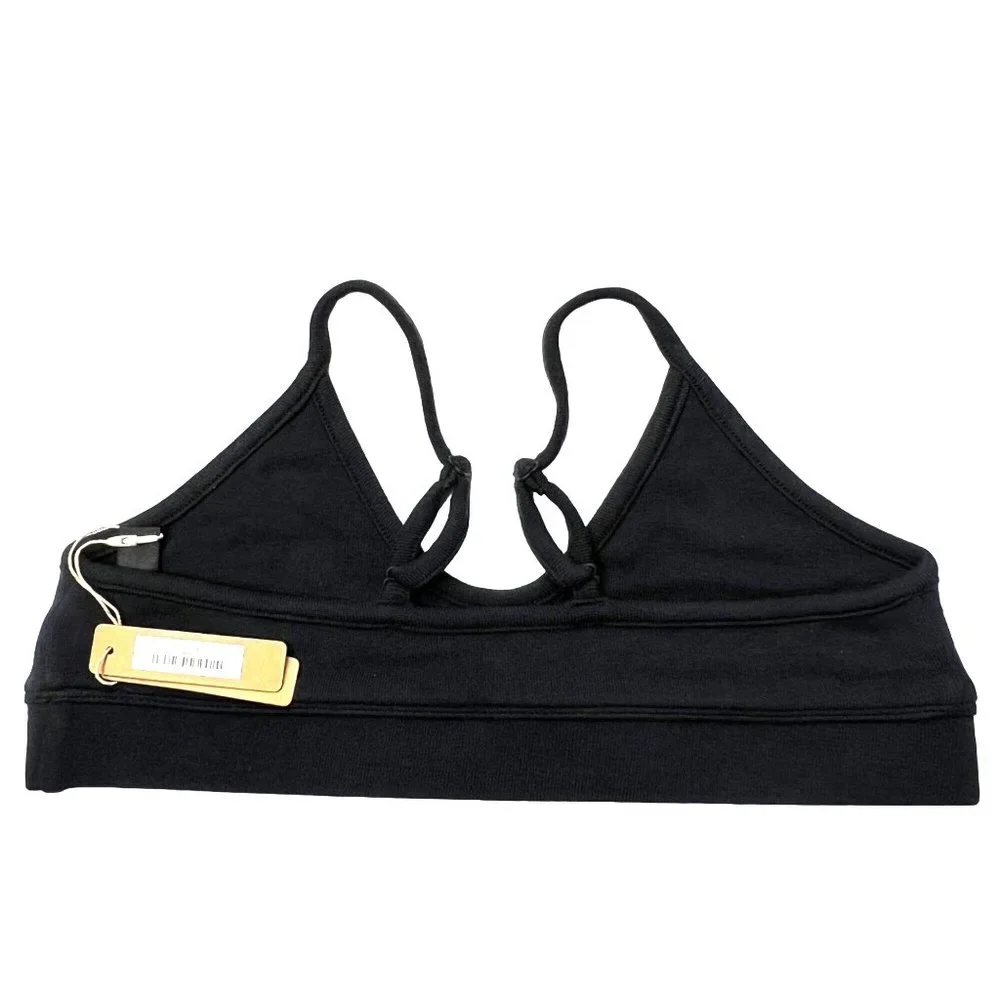 SKIMS PJ Sleep Bralette Onyx Women’s Small - Picture 3 of 11